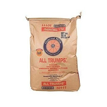 Wholesale General Mills All Trumps High Gluten Flour 50lb- Bulk