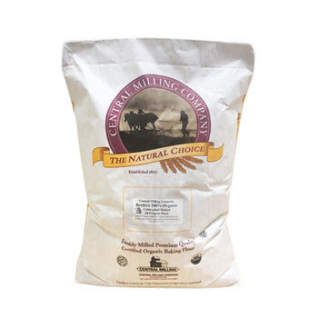 Wholesale Central Milling Organic Beehive Unbleached All Purpose Flour 50lb- Bulk