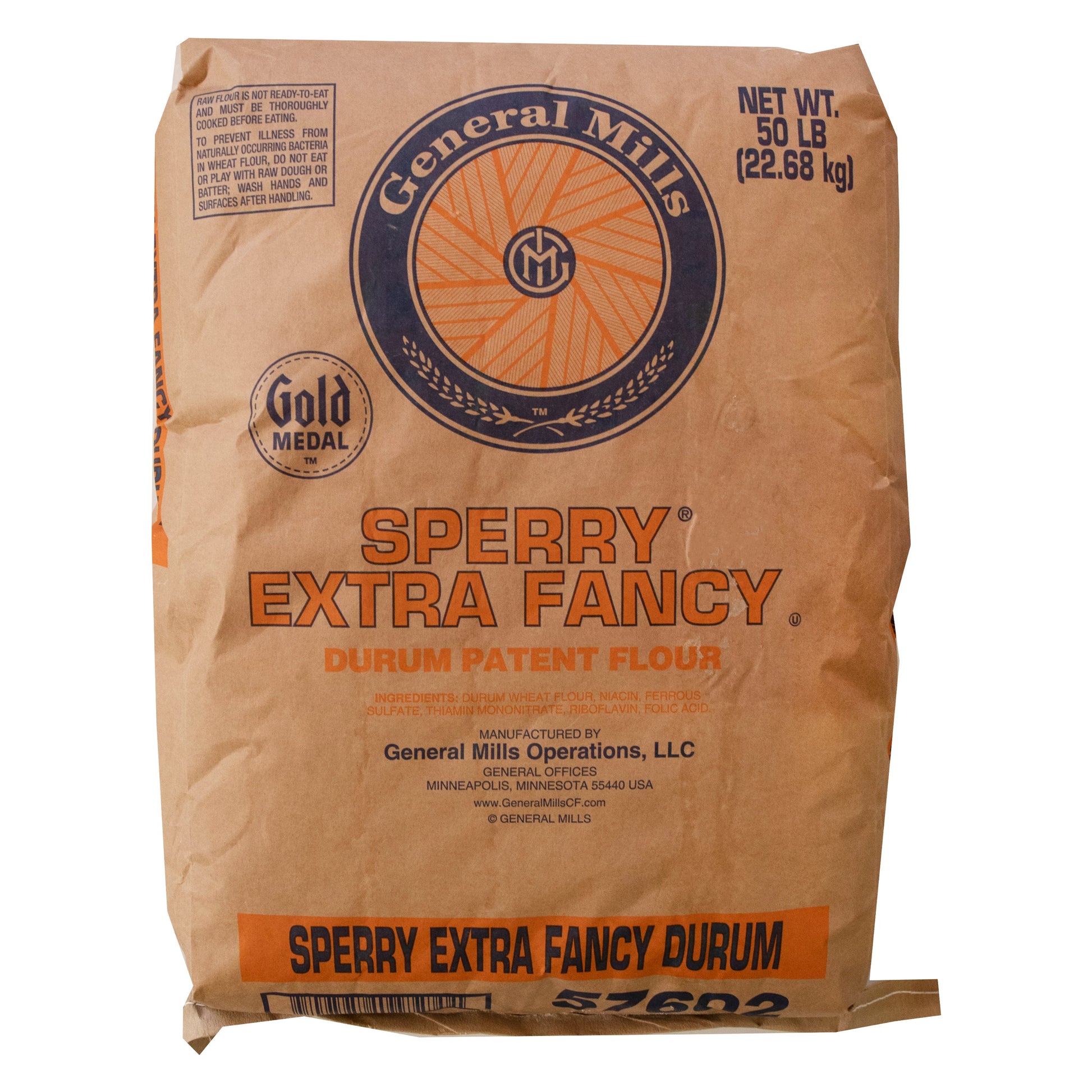 Wholesale General Mills Durum Flour 50lb- Bulk