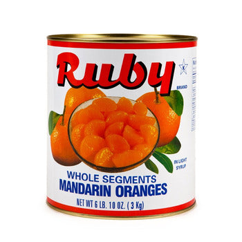 Wholesale Ruby Whole Mandarin Orange Segments- Bulk