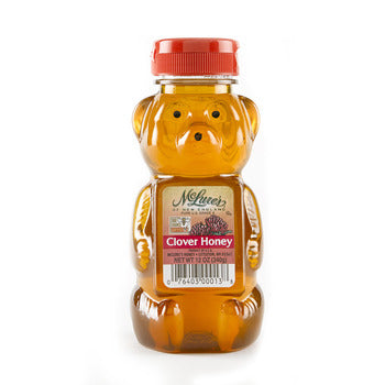 Wholesale McClure's Pure Clover Honey Squeeze Bear 12oz- Bulk