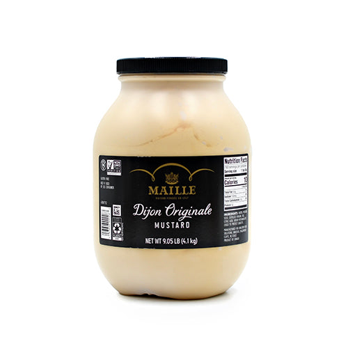 Wholesale Maille Smooth Dijon Mustard 9lb- Bulk