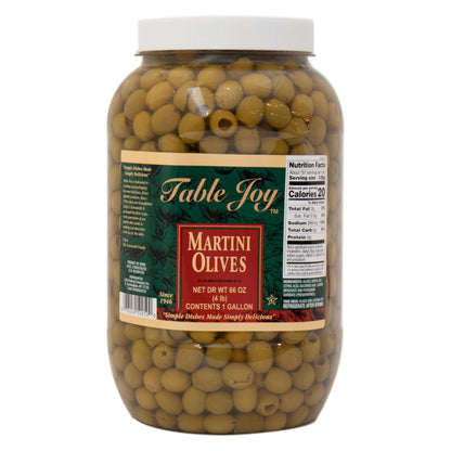 Wholesale Table Joy Pitted Spanish Martini Olives- Bulk