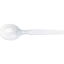 Wholesale Dart Medium White Polypropylene Soup Spoons- Bulk