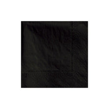 Wholesale Hoffmaster 10x10 2 Ply Black Beverage Napkins- Bulk