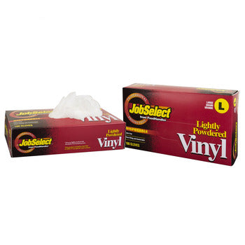 Wholesale Foodhandler Large Pre Powdered Vinyl Gloves- Bulk