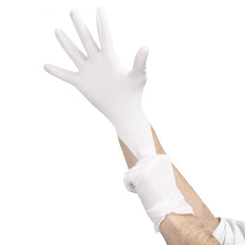 Wholesale Foodhandler Large Pre Powdered Vinyl Gloves- Bulk