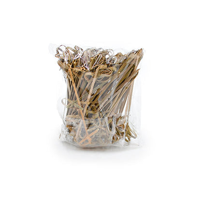 Wholesale Dart 4" Bamboo Knot Picks- Bulk