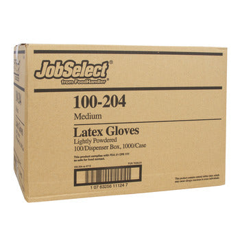 Wholesale Foodhandler Medium Lite Powder Latex Gloves 100count- Bulk