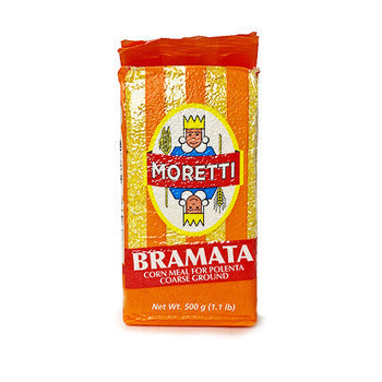Wholesale Moretti Yellow Coarse Bramata Polenta 1.1lb- Bulk