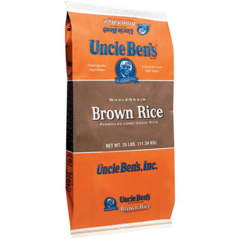 Wholesale Uncle Ben's Brown Rice 25lb- Bulk