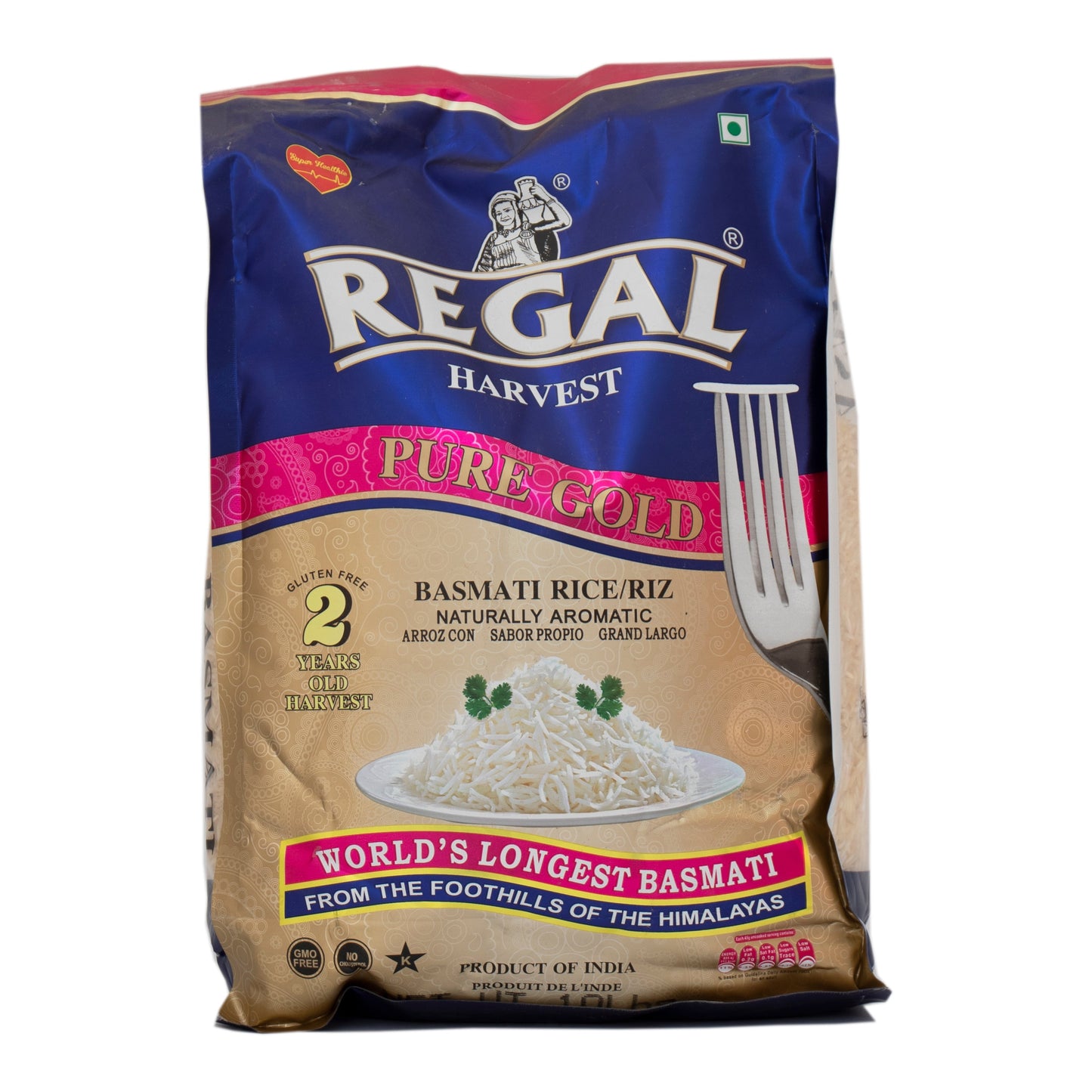 Wholesale Regal Harvest Basmati Rice 10lb- Bulk