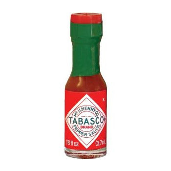 Wholesale Tabasco Original Red Hot Sauce Mini Bottles .125oz- Bulk