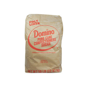 Wholesale Domino 10x Confectioners Sugar 50lb- Bulk