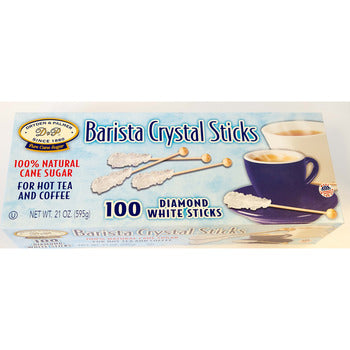 Wholesale Dryden & Palmer White Demitasse Sticks- Bulk