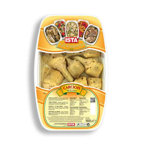 Wholesale Ista Artichokes with Stems in Sunflower Oil 1.9kg- Bulk