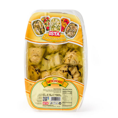 Wholesale Ista Grilled Artichoke Hearts in Oil 1.9kg- Bulk
