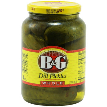 Wholesale B&G Pickles Whole Dill (Ou)- Bulk