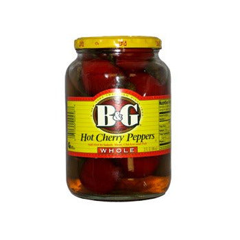Wholesale B&G Hot Cherry Peppers- Bulk