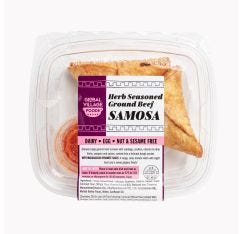 Wholesale Global Village Foods Ground Beef Samosa 2 Pack 6 Oz- Bulk