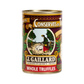 Wholesale J Gaillard Whole Black Truffles 7oz- Bulk