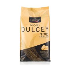 Wholesale Valrhona Blonde Dulcey Chocolate Feves 6.6 Lb- Bulk