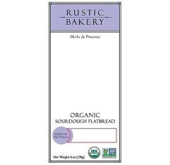 Wholesale Rustic Bakery Herbes De Provence Flatbreads Vegan 6 Oz- Bulk