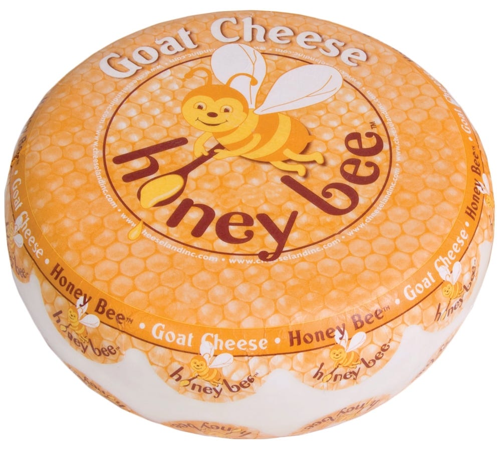 Wholesale Cheeseland Honeybee Wheel 10 Lb- Bulk