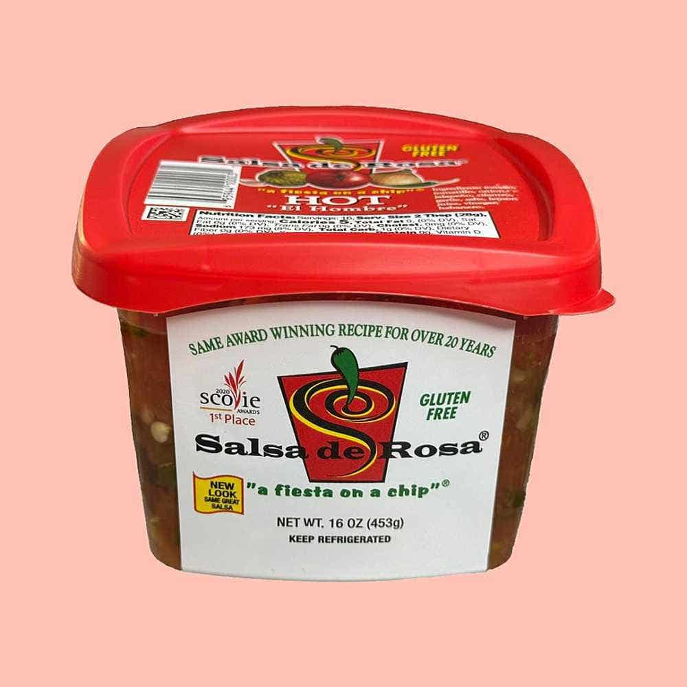 Wholesale Salsa de Rosa Hot 16 Oz- Bulk