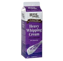 Wholesale Bryne Dairy Heavy Whipping Cream 36% 32 Oz- Bulk