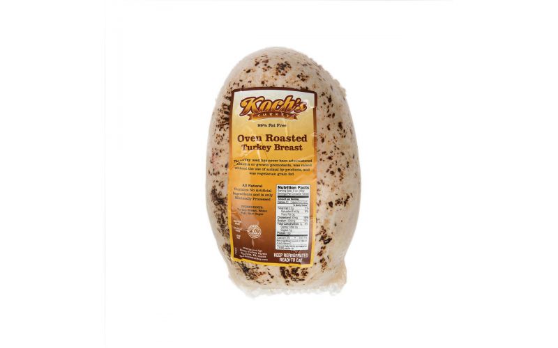 Wholesale Koch Turkey breast raw netted abf 5lb- Bulk