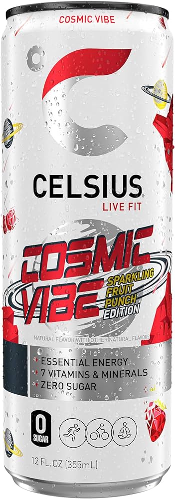 Wholesale Celsius 12/12 Oz Cosmic Vibe- Bulk