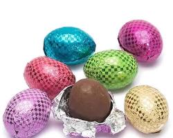 Wholesale Madelaine Chocolate Crisp Milk Chocolate Eggs (10 Lb.) 17.6 OZ Per Case- Bulk