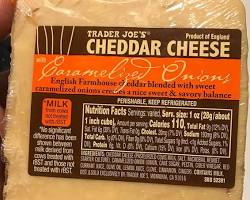 Wholesale Cheddar W/Caramlzed Onion 2.4#- Bulk