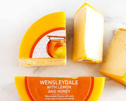 Wholesale Wensleydale W/ Lemon & Honey 4.4Lb- Bulk