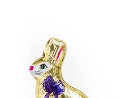 Wholesale 6 Oz. Sitting Rabbit Foiled (5¾") (2 Displayers)- Bulk