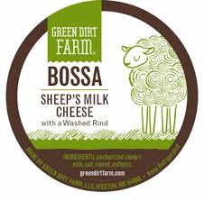 Wholesale Green Dirt Farm Bossa Washed Rind Sheep's Milk Cheese (6/ 8 OZ Case)- Bulk