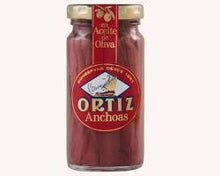Wholesale Ortiz Anchovy Fillet Jars- Bulk