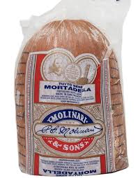 Wholesale Molinari Authentic Italian Mortadella Without Pistachio 7 LB Whole Piece- Bulk