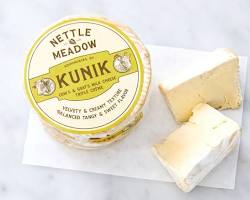 Wholesale Nettle Meadow Kunik Triple Crème Cheese 8OZ- Bulk