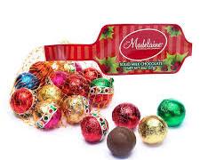 Wholesale 2 Oz. Christmas Balls Mesh Bag (1 Tub)- Bulk