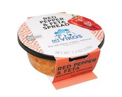 Wholesale MT VIKOS Meza Red Pepper & Feta Spread, 7.7 OZ- Bulk