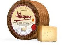 Wholesale Artequeso Manchego Curado Raw Milk 7LB- Bulk