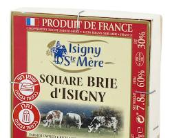 Wholesale Coopérative Isigny Sainte-Mère Isigny Normandie Brie Cheese, Triple Cream 60% Fat, 6 LB- Bulk