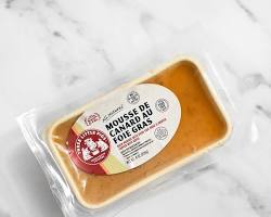Wholesale Les Trois Mini Duck Mousse Foie Gras 8 OZ- Bulk