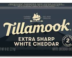 Wholesale Tillamook Extra Sharp White Cheddar Chunk 8 OZ- Bulk