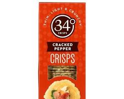 Wholesale 34 Degrees Pepper Crisps- Bulk