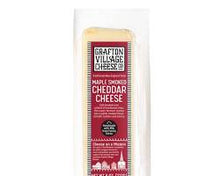 Wholesale Grafton Maple Smoked Cheddar Cheese Bar 8 OZ- Bulk