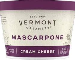 Wholesale Vermont Mascarpone- Bulk