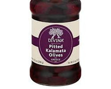 Wholesale Divina Pitted Kalamata Olives Retail Package 6 OZ - Authentic Greek Olives- Bulk